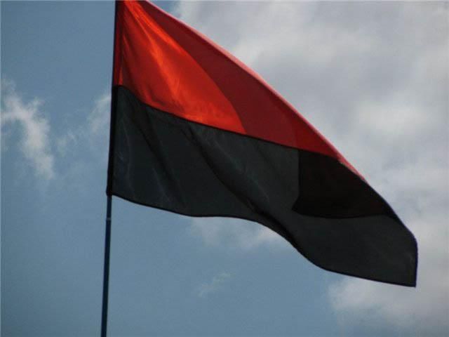 В Тернополе с облсовета не хотят снимать красно-черный флаг. Защищают Украину
