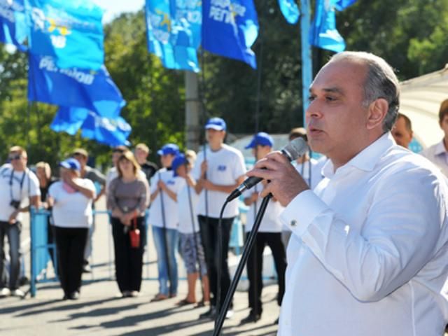 Давид Жванія провів велоагітацію (Фото) Давид Жванія провів велоагітацію (Фото)