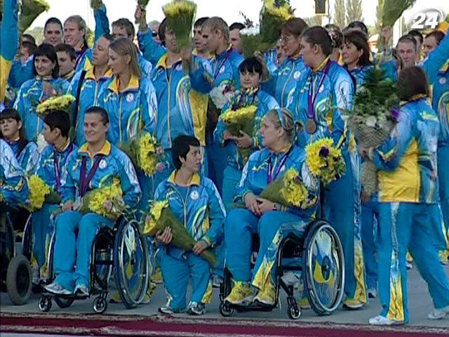 Українські паралімпійці повернулися на Батьківщину