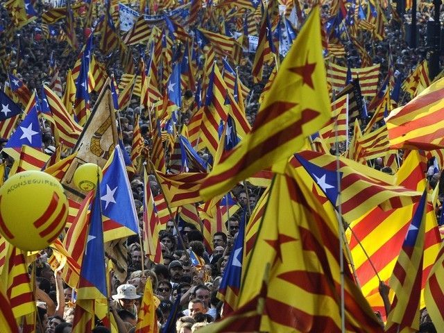 Понад мільйон каталонців вимагали незалежності під час демонстрації