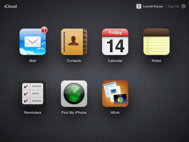 Оновлена версія iCloud.com стала доступною (Фото) Оновлена версія iCloud.com стала доступною (Фото)