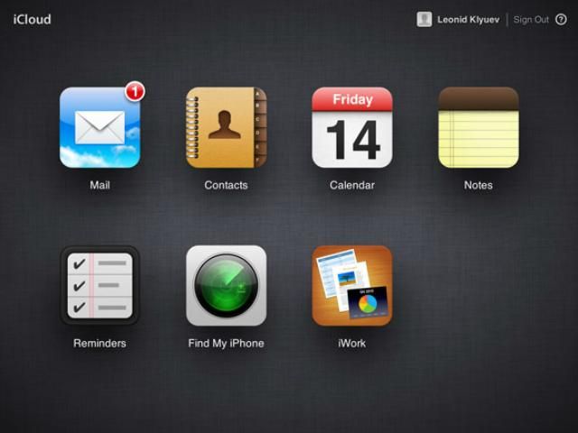 Оновлена версія iCloud.com стала доступною (Фото)
