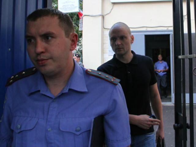 Після мітингу опозиції у Москві затримали Удальцова