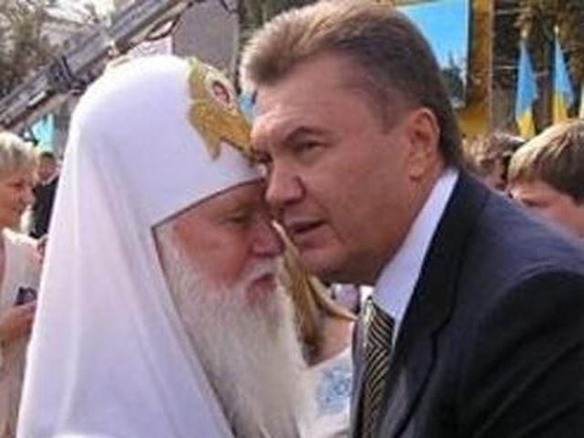 Патриарх Филарет просил Януковича о помиловании Тимошенко и Луценко