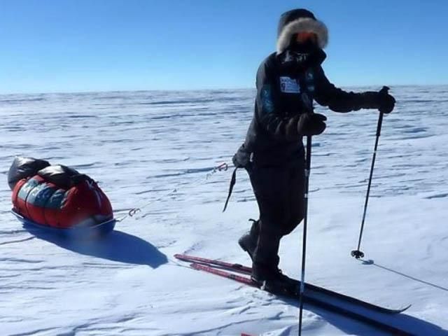 68-річний британець збирається перетнути Антарктиду на лижах