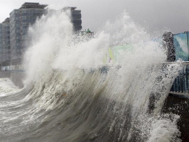 У Південній Кореї лютує тайфун У Південній Кореї лютує тайфун