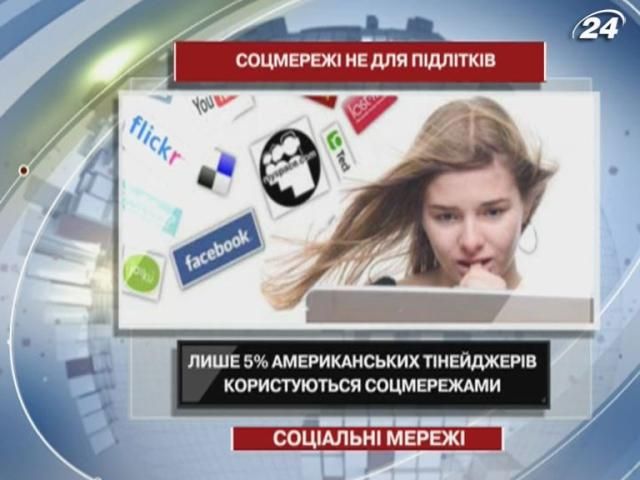 Только 5% американских тинейджеров пользуются социальными сетями Только 5% американских тинейджеров пользуются социальными сетями