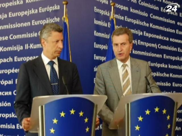 Єврокомісар: Реверсне постачання газу з ЄС в Україну можливе з 2014 року