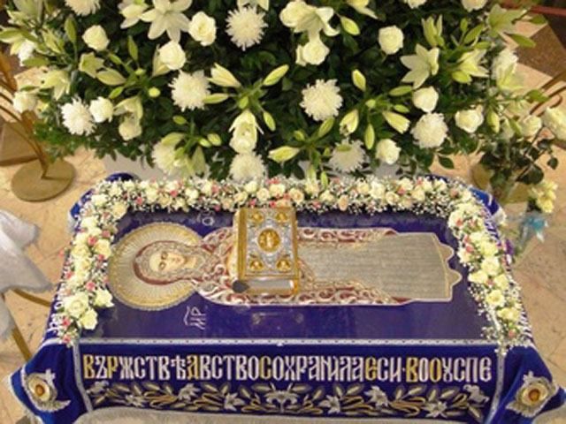 В Харьков из Иерусалима везут Плащаницу Богородицы