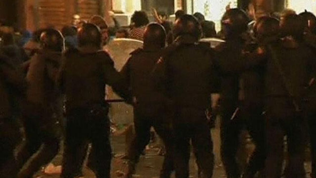 Страйк в Іспанії завершився сутичками з поліцією Страйк в Іспанії завершився сутичками з поліцією