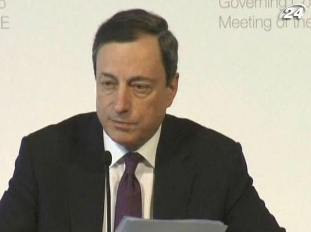 Драги: Экономический рост еврозоны возобновится в 2013 году Драги: Экономический рост еврозоны возобновится в 2013 году