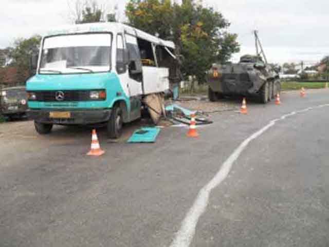 Минобороны: Водитель бронетранспортера не виноват в ДПТ Минобороны: Водитель бронетранспортера не виноват в ДПТ