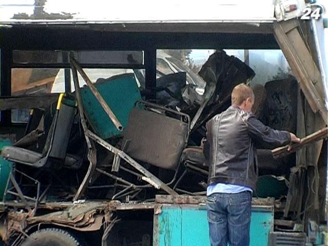 ГАИ: В БТРе отказала рулевая колонка