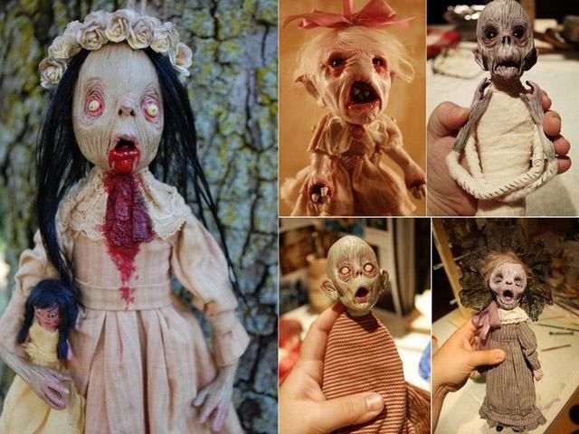 Куклы-зомби от художницы Камиллы Млынарчик (Фото)