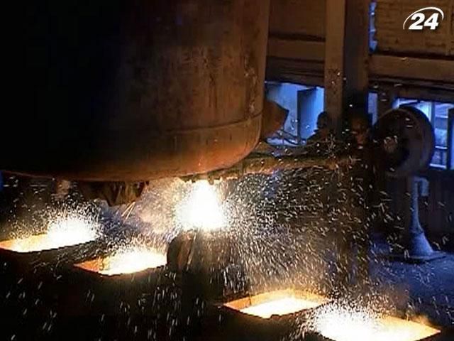 Украинские металлурги снизили выпуск стали на 6%