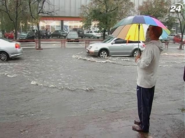 МЧС: За три часа в Кировограде выпала двухмесячная норма осадков