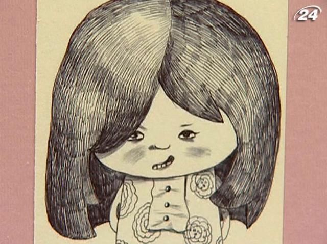 Чоловік Гапчинської презентував серію графічних робіт Чоловік Гапчинської презентував серію графічних робіт