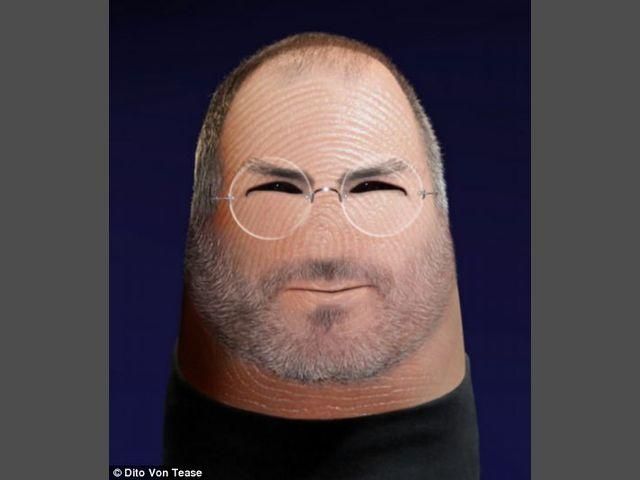 Художник робить портрети відомих людей на пальцях (Фото) Художник робить портрети відомих людей на пальцях (Фото)