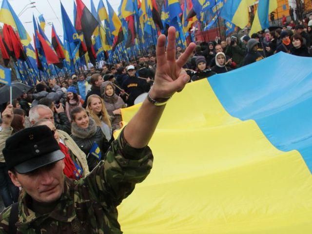У Києві відбулися віче та Марш боротьби УПА (Фото)
