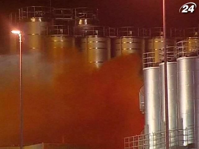 На немецкой фабрике Kraft Foods произошел выброс ядовитых паров На немецкой фабрике Kraft Foods произошел выброс ядовитых паров