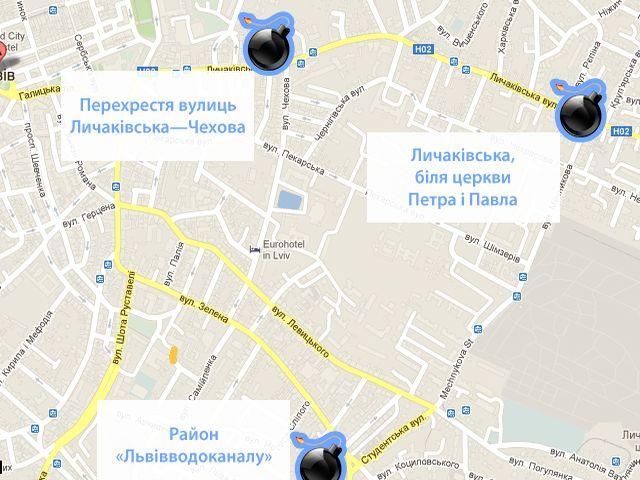 У Львові пролунали вибухи в агітаційних наметах (Фото. Відео) У Львові пролунали вибухи в агітаційних наметах (Фото. Відео)