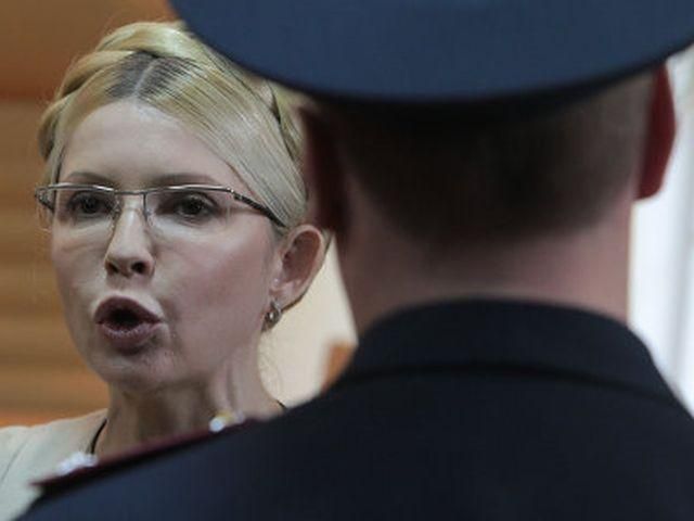 Тюремщики: Тимошенко будет голосовать в больнице