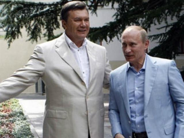 Янукович Путіну: Після 60-ти життя стає ще кращим 