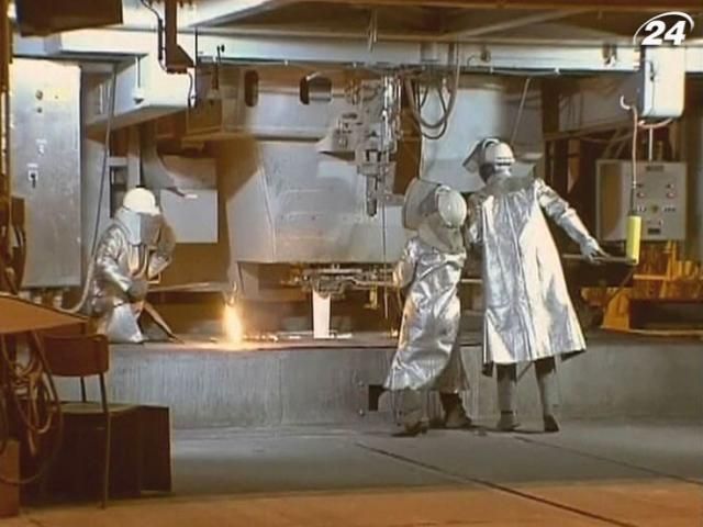 Україна скоротила випуск сталі на 5,4% Україна скоротила випуск сталі на 5,4%