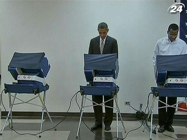 Барак Обама досрочно проголосовал на выборах президента