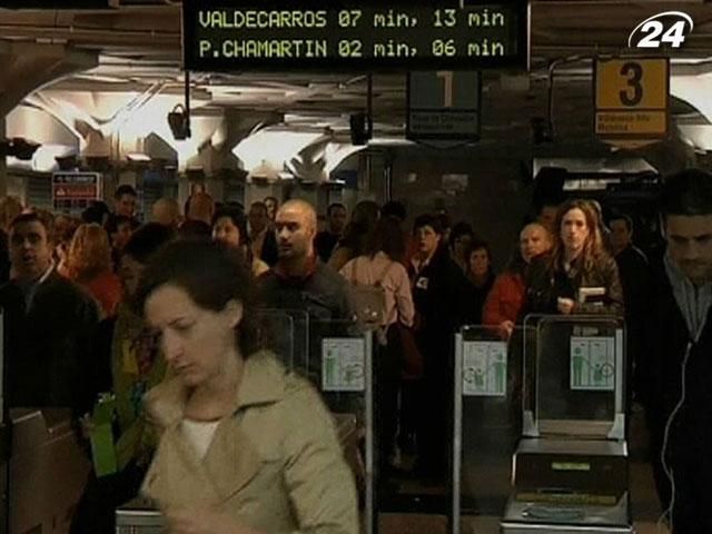 У Мадриді страйк частково паралізував роботу громадського транспорту У Мадриді страйк частково паралізував роботу громадського транспорту