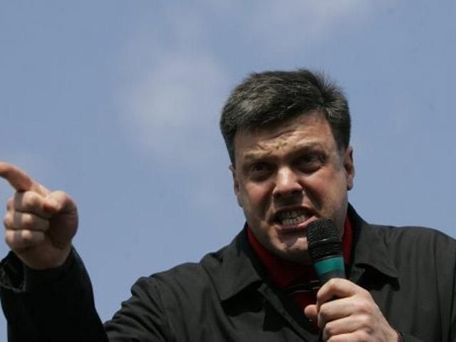 Олег Тягнибок: Власть нагло ворует каждый третий голос, отданный за "Свободу" Олег Тягнибок: Власть нагло ворует каждый третий голос, отданный за "Свободу"