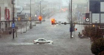 Кадры из затопленного Нью-Йорка напоминают апокалиптический фильм "Послезавтра" (Фото, Видео)
