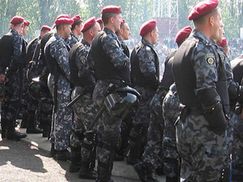 На окрузі Гереги міліція і "Беркут"