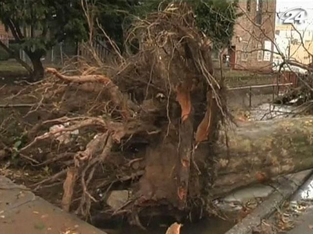 От урагана Сэнди погибли уже полсотни американцев От урагана Сэнди погибли уже полсотни американцев