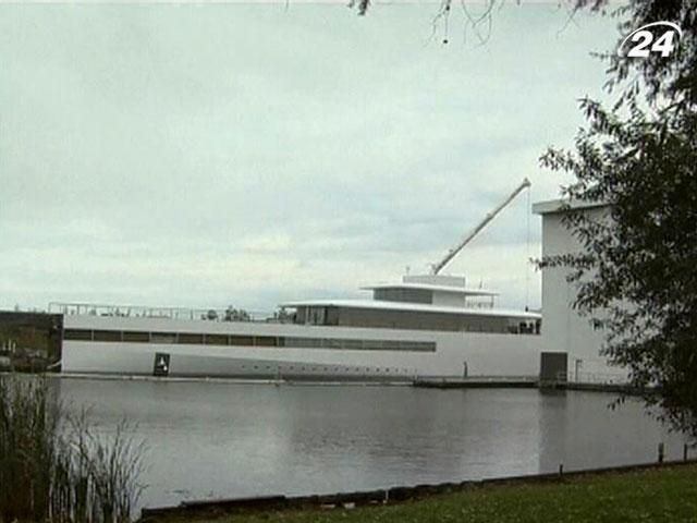 В Нидерландах представили яхту, спроектированную Стивом Джобсом В Нидерландах представили яхту, спроектированную Стивом Джобсом