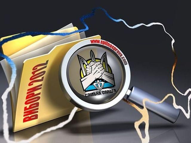 На 35 округах зафіксовано фальсифікацію, – рух "Спільна справа" На 35 округах зафіксовано фальсифікацію, – рух "Спільна справа"