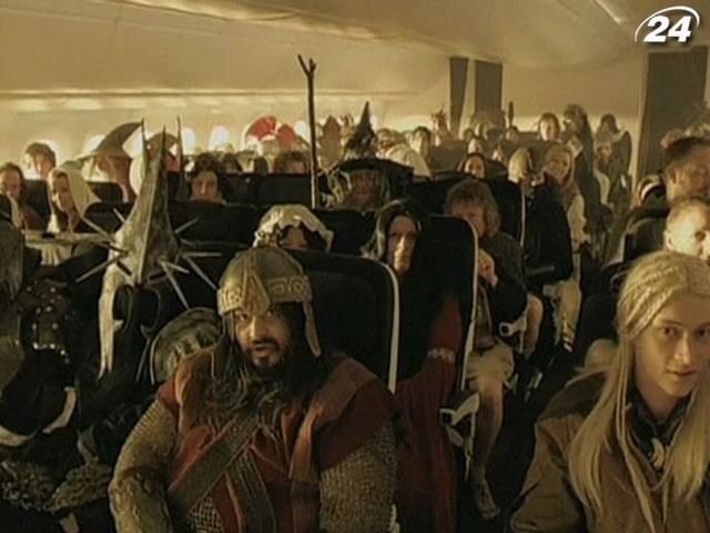 Air New Zealand создала рекламный ролик с героями "Хоббита"