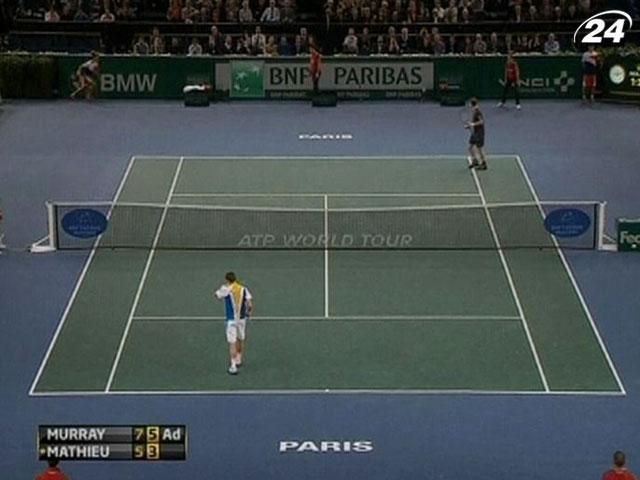 Енді Маррей став фаворитом на Paris Masters