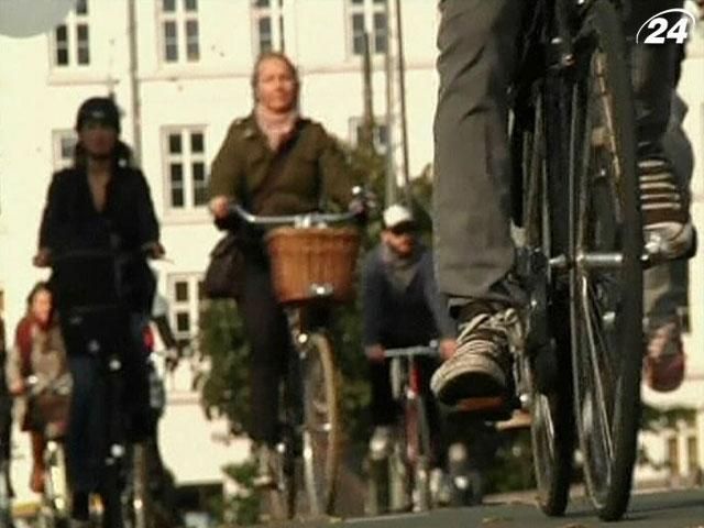 Кожен п’ятий у Данії - велосипедист, у США - кожен сотий