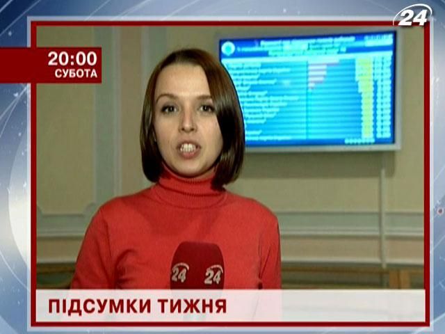 Анонс: Узнай как прожили Украина и мир последние 7 дней - 2 ноября 2012 - Телеканал новин 24