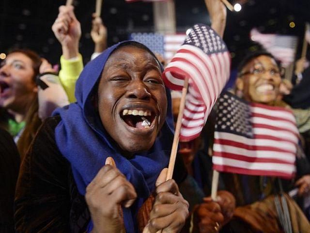 Прихильники Обами вже святкують перемогу (Фото)