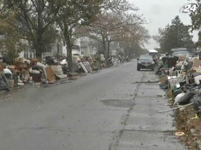 Нью-Йорк и Нью-Джерси накрыл новый ураган Нью-Йорк и Нью-Джерси накрыл новый ураган