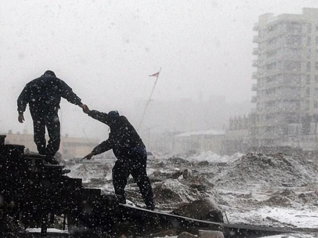 В США - новый ураган. На этот раз со снегом (Фото) В США - новый ураган. На этот раз со снегом (Фото)