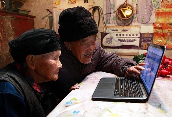 Китайская пара сделала свадебные фото после 88 лет брака (Фото)