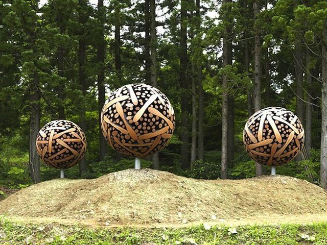 Ідеальні дерев’яні кулі від корейського художника (Фото)