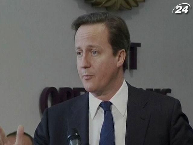 Прем’єр Великобританії розкритикував фінструктури ЄС