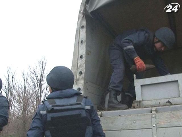 Найденные на Днепропетровщине боеприпасы обезврежены