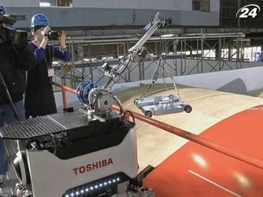 Корпорація Toshiba презентувала робота для ліквідації аварій на АЕС Корпорація Toshiba презентувала робота для ліквідації аварій на АЕС