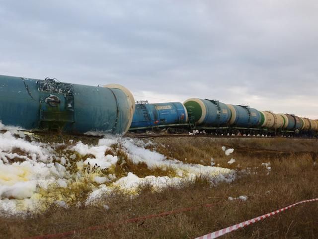 У Росії трапилася залізнична катастрофа У Росії трапилася залізнична катастрофа