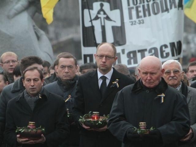 Жертв Голодомору в Києві згадали понад три тисячі осіб (Фото)